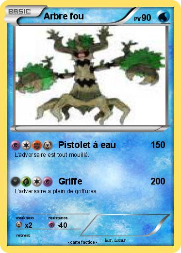 Pokemon Arbre fou