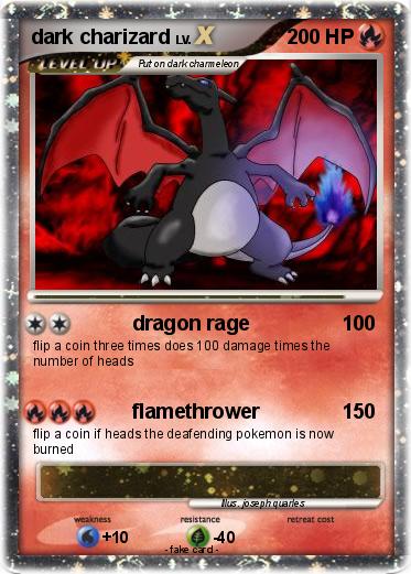 Pokemon dark charizard