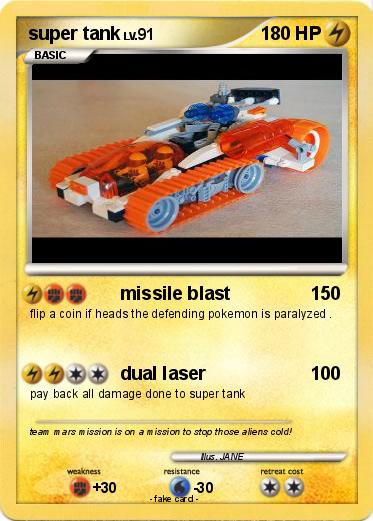 Pokemon super tank
