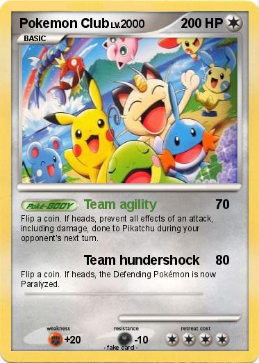 Pokemon Pokemon Club