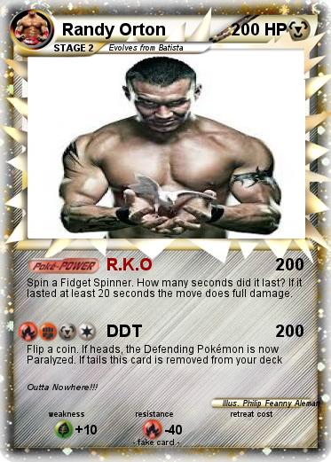 Pokemon Randy Orton