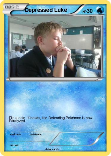 Pokemon Depressed Luke