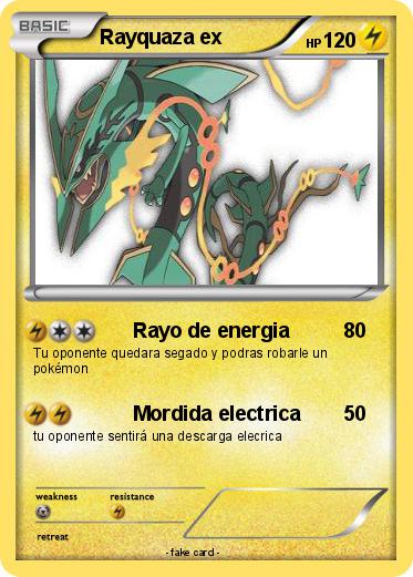 Pokemon Rayquaza ex