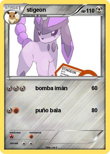 Pokemon stigeon