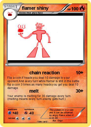 Pokemon flamer shiny