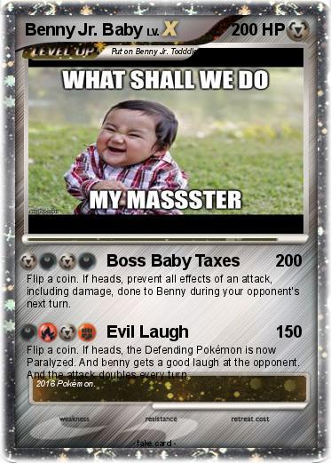 Pokemon Benny Jr. Baby