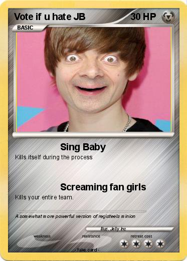 Pokemon Vote if u hate JB