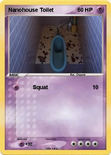 Pokemon Nanohouse Toilet