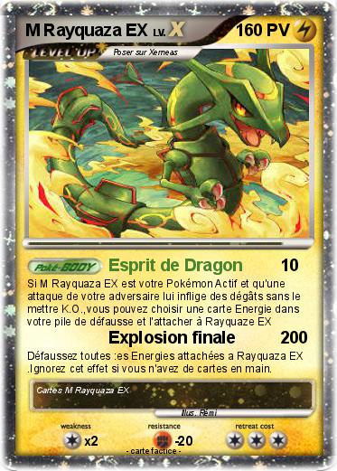 Pokemon M Rayquaza EX