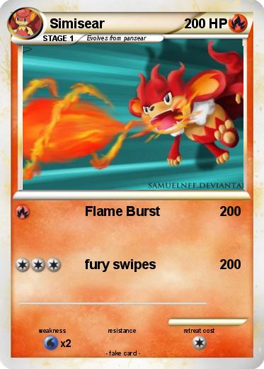 Pokemon Simisear