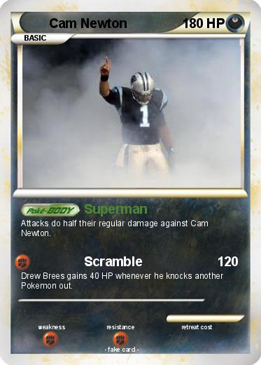 Pokemon Cam Newton