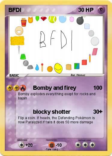 Pokemon BFDI