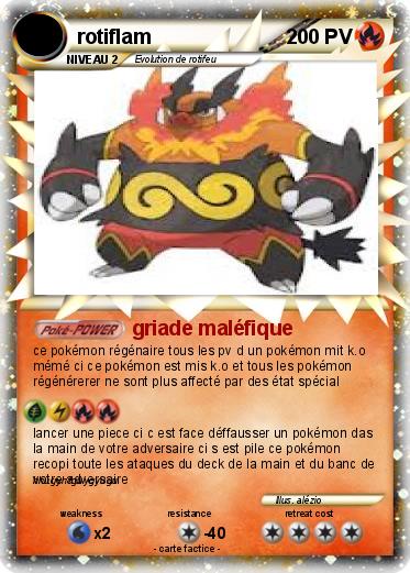 Pokemon rotiflam