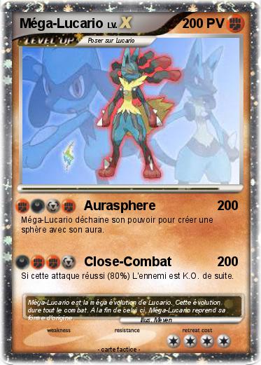 Pokemon Méga-Lucario