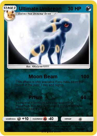 Pokemon Ultimate Umbreon