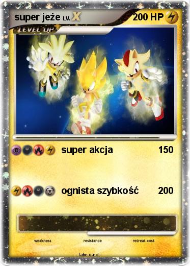 Pokemon super jeże