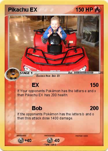 Pokemon Pikachu EX