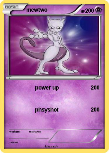 Pokemon mewtwo