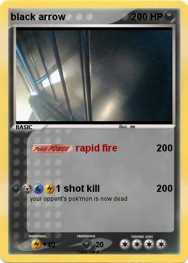 Pokemon black arrow