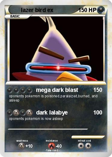 Pokemon lazer bird ex