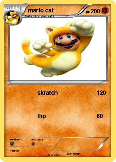 Pokemon mario cat