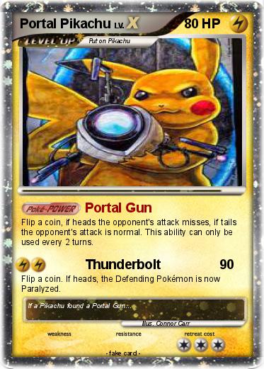 Pokemon Portal Pikachu