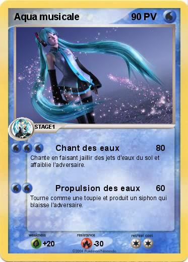 Pokemon Aqua musicale