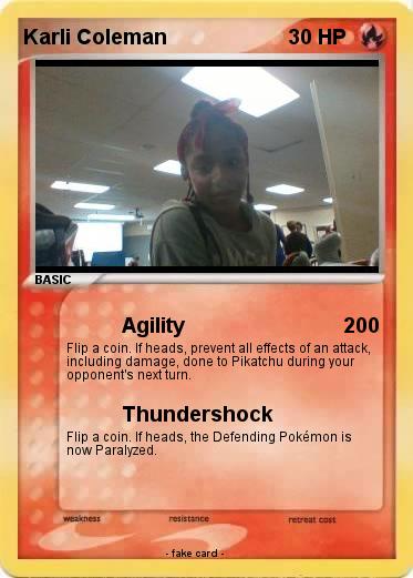 Pokemon Karli Coleman