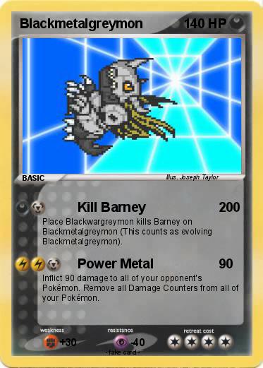 Pokemon Blackmetalgreymon