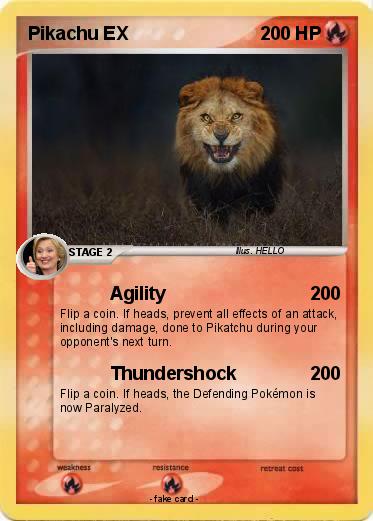 Pokemon Pikachu EX