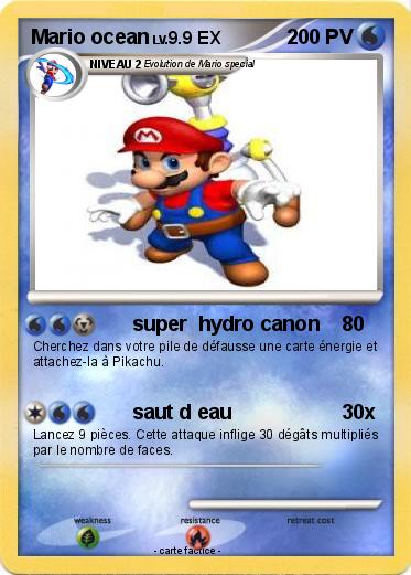 Pokemon Mario ocean