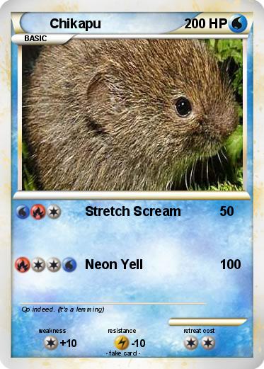 Pokemon Chikapu