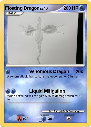 Pokemon Floating Dragon
