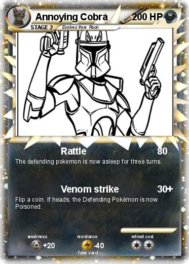 Pokemon Annoying Cobra