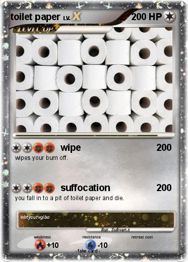 Pokemon toilet paper