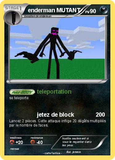 Pokemon enderman MUTANT