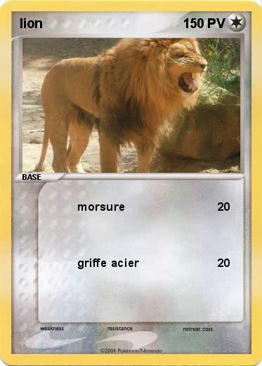 Pokemon lion
