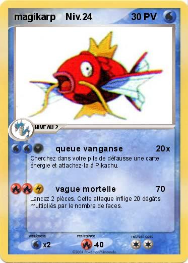 Pokemon magikarp    Niv.24