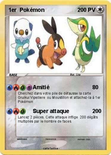 Pokemon 1er  Pokémon