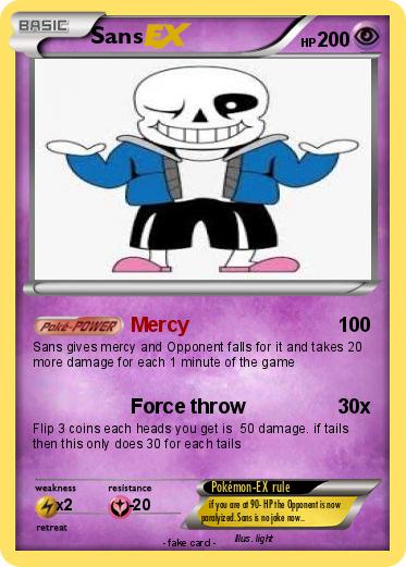 Pokemon Sans