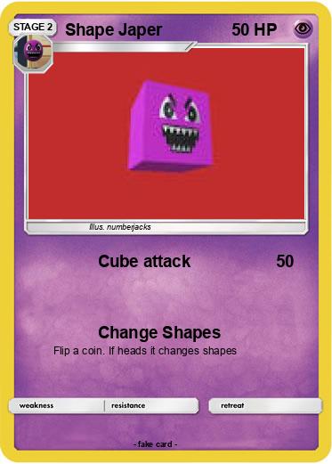 Pokemon Shape Japer