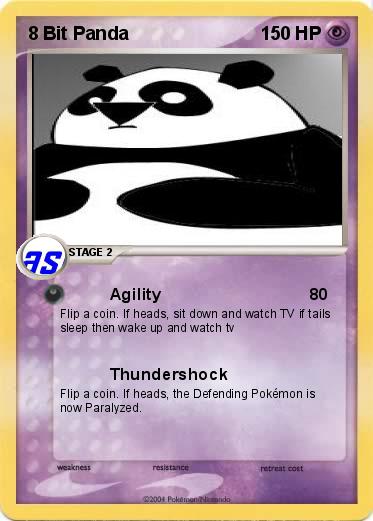 Pokemon 8 Bit Panda 