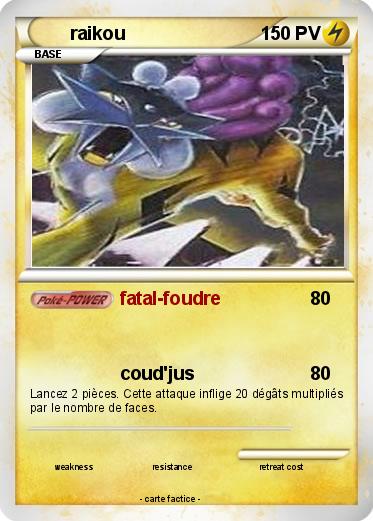 Pokemon raikou