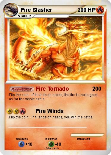 Pokemon Fire Slasher