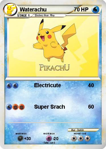 Pokemon Waterachu