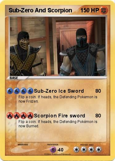 Pokemon Sub-Zero And Scorpion