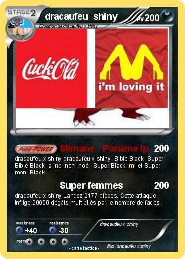 Pokemon dracaufeu  shiny