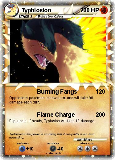 Pokemon Typhlosion