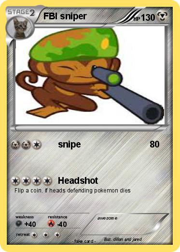 Pokemon FBI sniper
