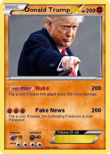 Pokemon Donald Trump